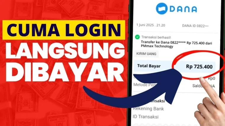 Aplikasi penghasil uang adalah solusi menarik untuk mendapatkan penghasilan tambahan secara mudah, tanpa harus keluar rumah. Dengan ponsel dan koneksi internet